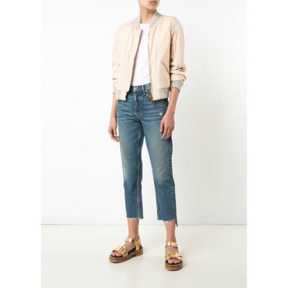 GRLFRND Helena Rigid High Waist Straight Jeans in Close to You, Size 31 - Picture 5 of 15